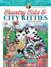 Produktbild: Creative Haven Country Cats & City Kitties Coloring Book