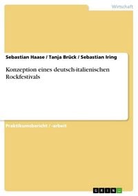 Produktbild: Konzeption eines deutsch-italienischen Rockfestivals