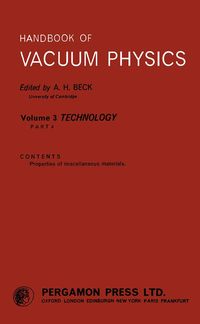 Produktbild: Handbook of Vacuum Physics