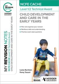Produktbild: My Revision Notes: NCFE CACHE Level 1/2 Technical Award in Child Development and Care in the Early Years