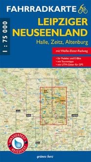 Produktbild: Fahrradkarte Leipziger Neuseenland