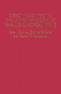 Produktbild: Direct Investment in the United Kingdom by Smaller European Firms
