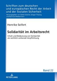 Produktbild: Solidarit&auml;t im Arbeitsrecht