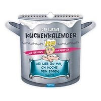 Produktbild: TR&Ouml;TSCH - Formkalender Der lustige K&uuml;chenkalender 2027