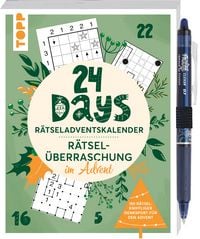 Produktbild 24 DAYS RÄTSELADVENTSKALENDER – Rätselüberraschung im Advent. Mit original PILOT Stift!
