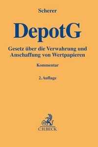 Produktbild: Depotgesetz (DepotG)