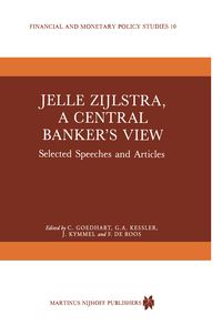 Produktbild: Jelle Zijlstra, a Central Banker&rsquo;s View