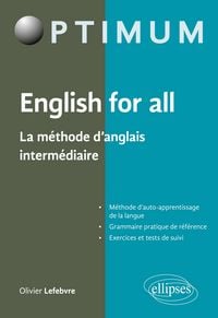 Produktbild: English for all - La m&eacute;thode d'anglais interm&eacute;diaire
