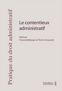Produktbild: Le contentieux administratif