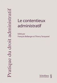 Produktbild: Le contentieux administratif