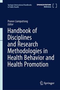 Produktbild: Handbook of Disciplines and Research Methodologies in Health Behavior and Health Promotion