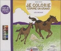 Produktbild: Je colorie comme un grand: les chevaux