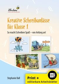 Produktbild: Kreative Schreibanl&auml;sse f&uuml;r Klasse 1