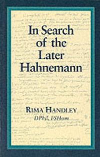 Produktbild: In search of the later hahnemann