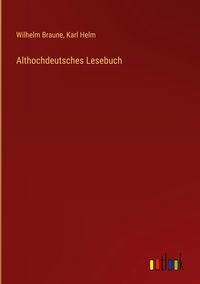Produktbild: Althochdeutsches Lesebuch