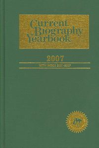 Produktbild: Current Biography Yearbook 2007