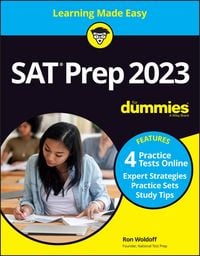 Produktbild: SAT Prep 2023 For Dummies with Online Practice