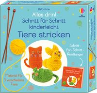 Produktbild: Alles drin! Schritt f&uuml;r Schritt kinderleicht Tiere stricken