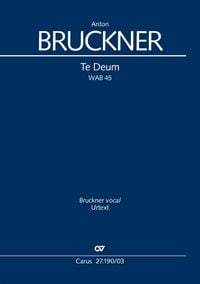 Produktbild: Te Deum (Klavierauszug)