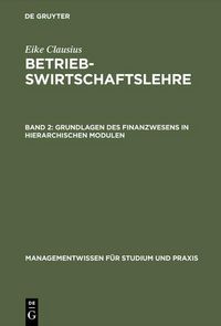 Produktbild: Grundlagen des Finanzwesens in hierarchischen Modulen
