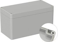 Produktbild: TRU COMPONENTS TC-9065664 Industrie-Geh&auml;use 160 x 80 x 85 ABS Lichtgrau (RAL 7035) 1St.
