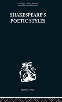 Produktbild: Shakespeare's Poetic Styles