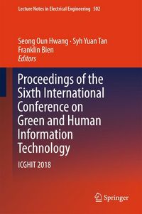 Produktbild: Proceedings of the Sixth International Conference on Green and Human Information Technology