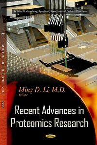 Produktbild: Recent Advances in Proteomics Research