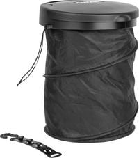 Produktbild: Eufab Garbage bucket foldable 17526 M&uuml;lleimer 4l (&Oslash; x H) 160mm x 205mm Schwarz 1St.