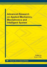 Produktbild: Advanced Research on Applied Mechanics, Mechatronics and Intelligent System