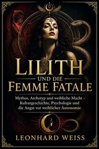 Produktbild: Lilith und die Femme Fatale: Mythos, Archetyp und weibliche Macht  Kulturgeschichte, Psychologie und die Angst vor weiblicher Autonomie