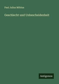 Produktbild: Geschlecht und Unbescheidenheit