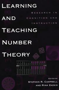 Produktbild: Learning and Teaching Number Theory