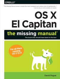 Produktbild: OS X El Capitan: The Missing Manual