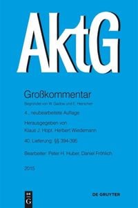 Produktbild: Aktiengesetz / &sect;&sect; 394-395