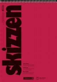Produktbild: Skizzenblock 24x34cm 50Bl Spirale