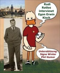 Produktbild: Rudi Ratlos interviewt Egon Erwin Kisch
