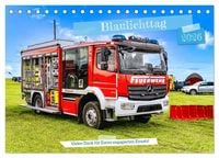 Produktbild: Blaulichttag, unsere Retter! (Tischkalender 2026 DIN A5 quer), CALVENDO Monatskalender
