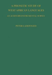 Produktbild: Phonetic Study of West African Languages