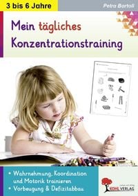 Produktbild: Mein t&auml;gliches Konzentrationstraining Kindergarten und Vorschule