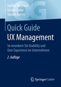 Bild vom Artikel Quick Guide UX Management vom Autor Steffen Weichert