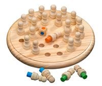 Produktbild: Philos 3170 - Memo Spiel, Memo-Schach, Ged&auml;chtnis-Spiel, Denkspiel, Holz
