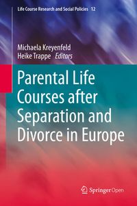 Produktbild: Parental Life Courses after Separation and Divorce in Europe