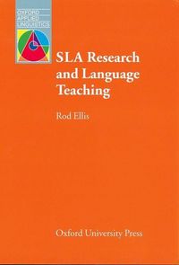 Produktbild: Ellis, R: SLA Research and Language Teaching
