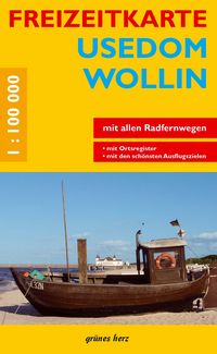 Produktbild: Freizeitkarte Usedom, Wollin