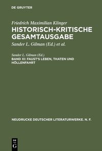 Produktbild: Faust's Leben, Thaten und H&ouml;llenfahrt