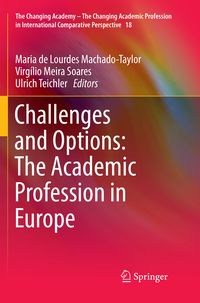 Produktbild: Challenges and Options: The Academic Profession in Europe