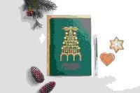 Produktbild: Kartenset A5, Weihnachtspyramide