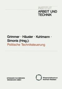 Produktbild: Politische Techniksteuerung