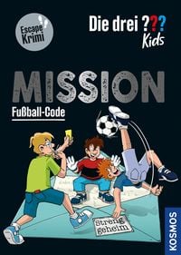 Produktbild: Die drei ??? Kids, Mission Fu&szlig;ball-Code